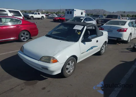 1991 Geo Metro Lsi Sprint Cl z USA, uszkodzony, nr VIN JG1MR3365MK611668